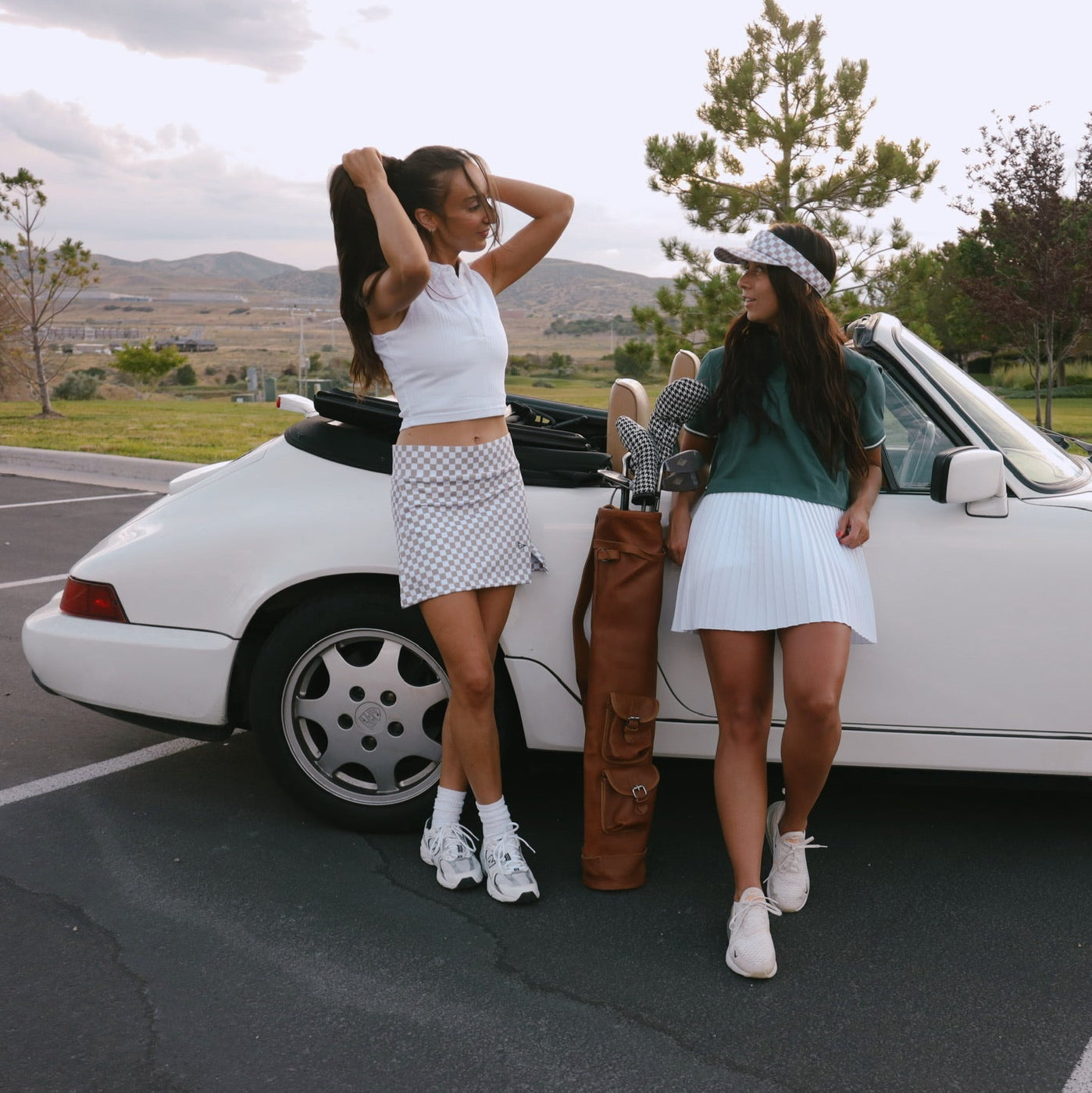 Cropped butter polo