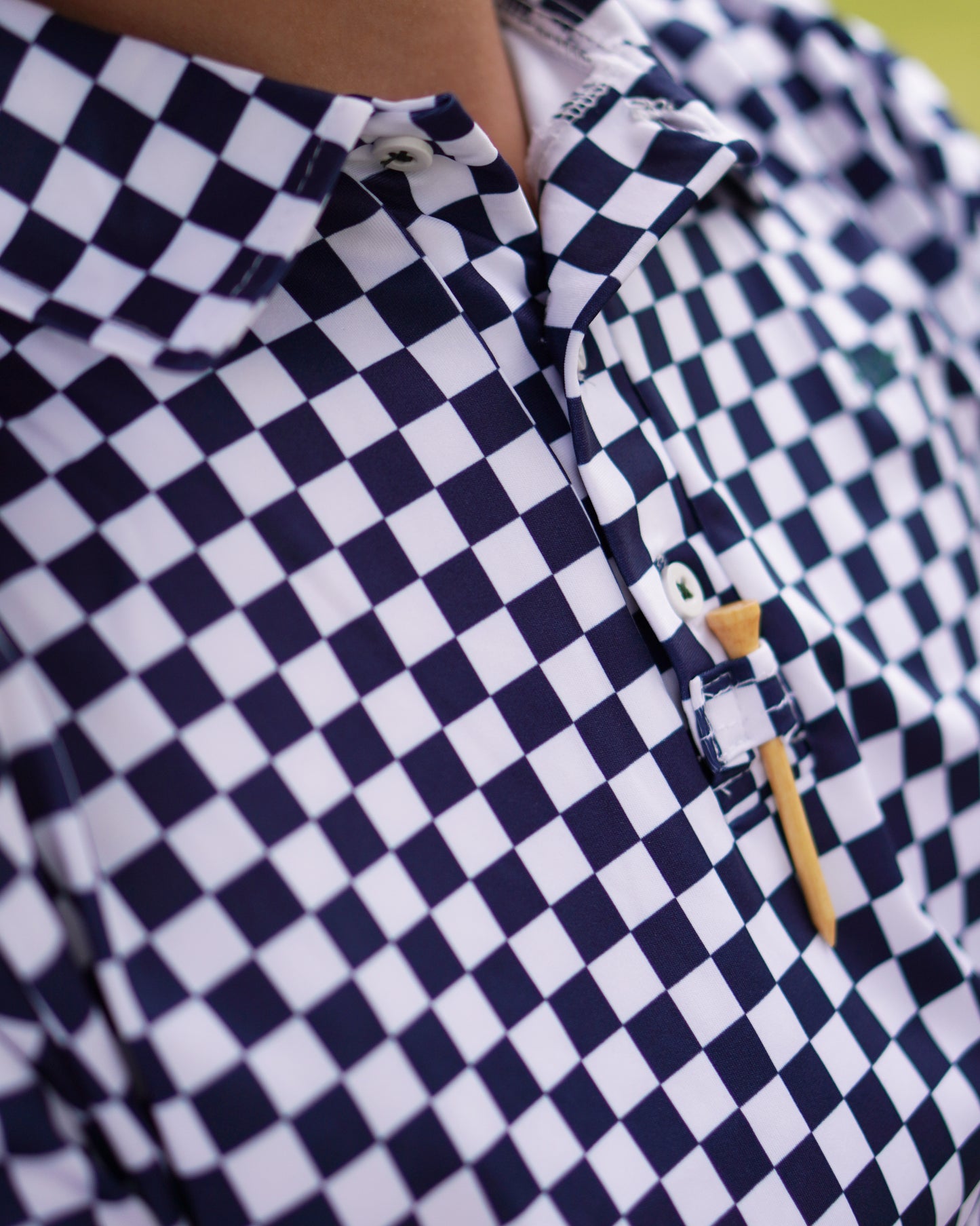 EG Mens Checkered Polo
