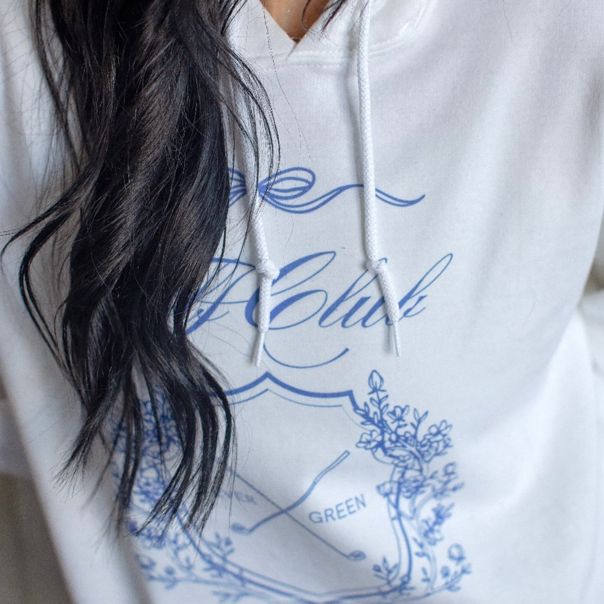 Ladies only golf club hoodie