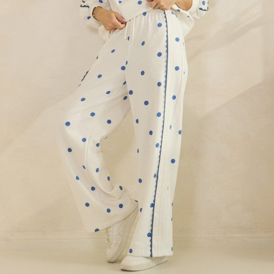 Polka dot sweats set