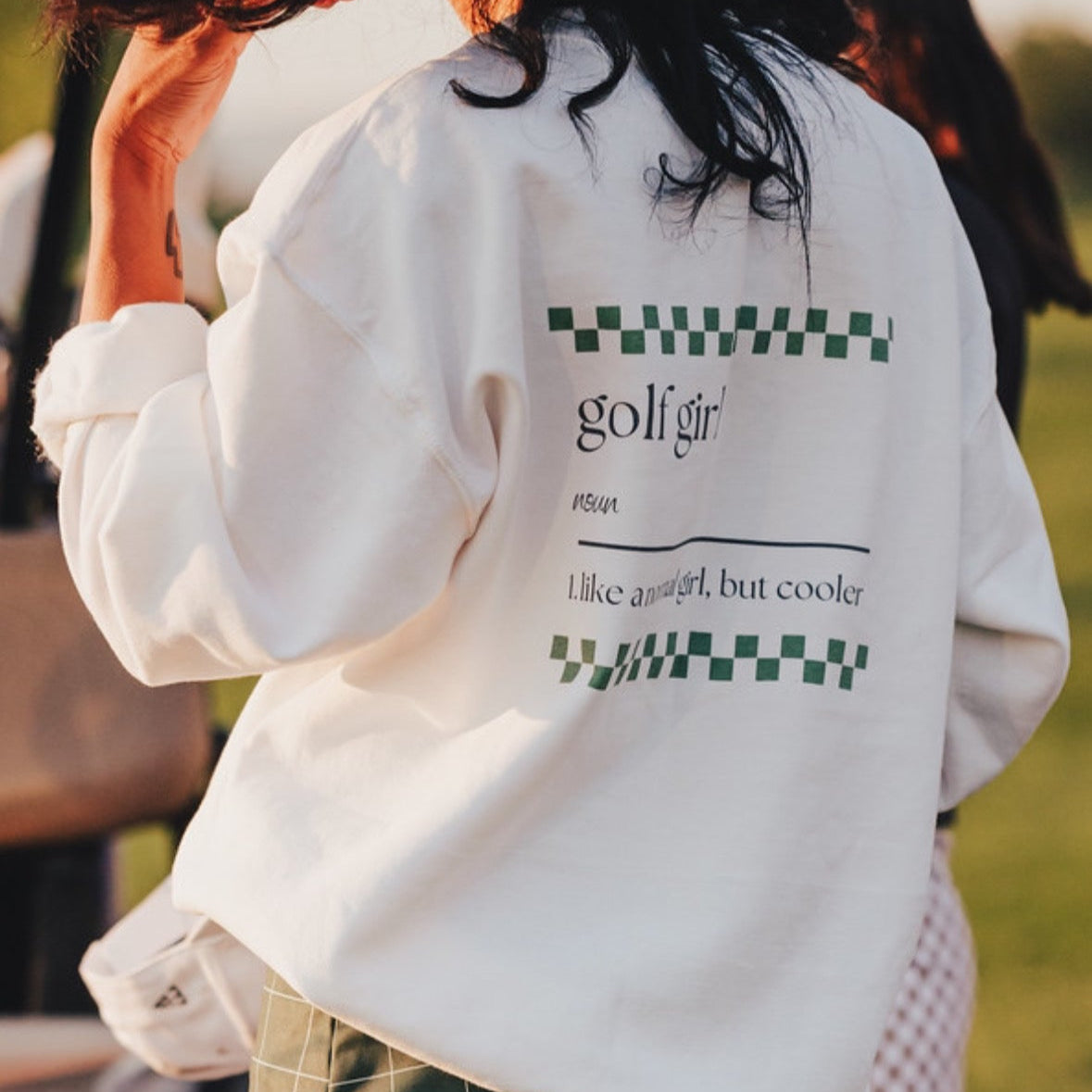 Golf girl definition crewneck
