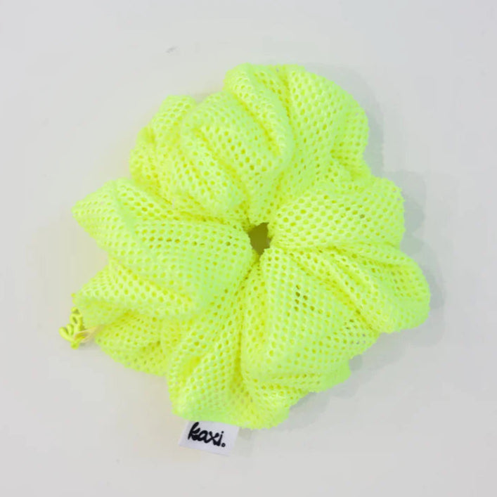 Mesh jersey scrunchie
