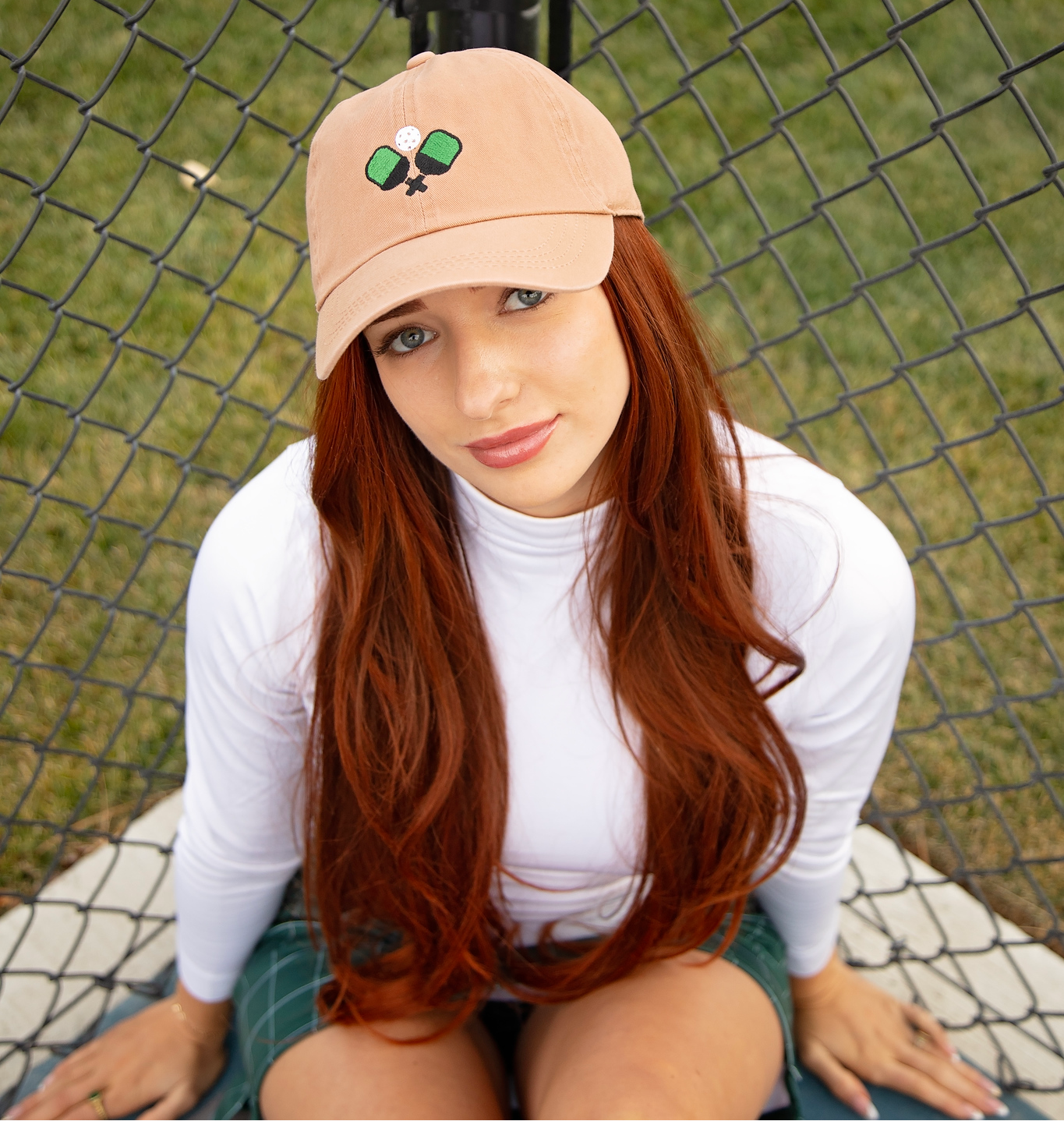 Pickleball paddles embroidered dad hat