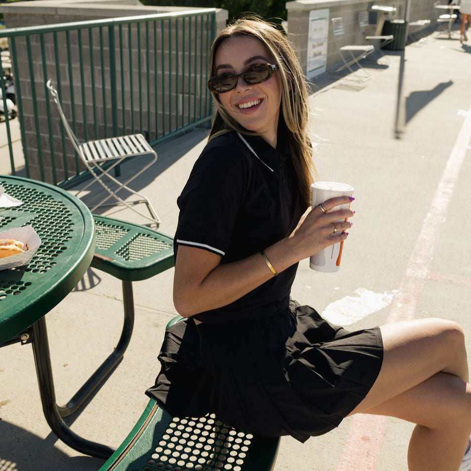 Butter polo - black