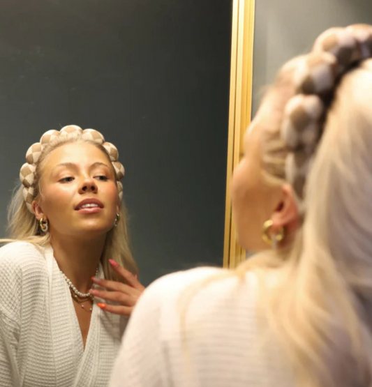 GRWM headband and wristband set