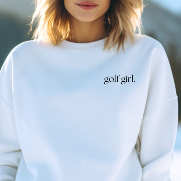 Golf girl definition crewneck