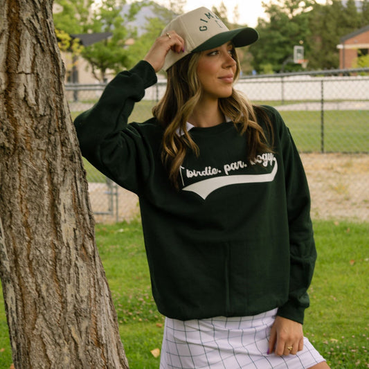 Birdie Par Bogey 2.0 sweatshirt - Evergreen