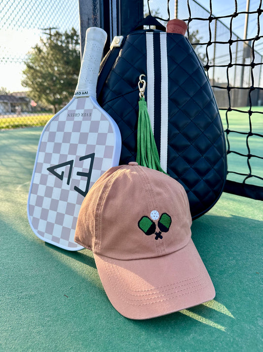 Pickleball paddles embroidered dad hat