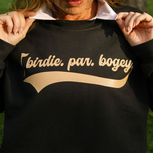 Birdie Par Bogey 2.0 sweatshirt - Black