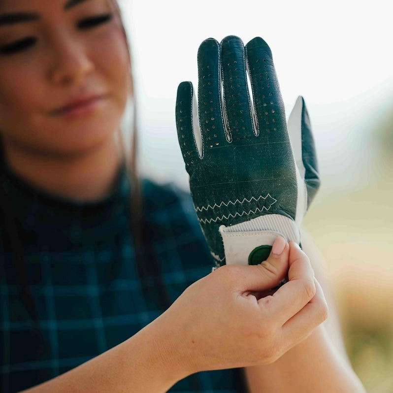 EG Womens leather golf glove