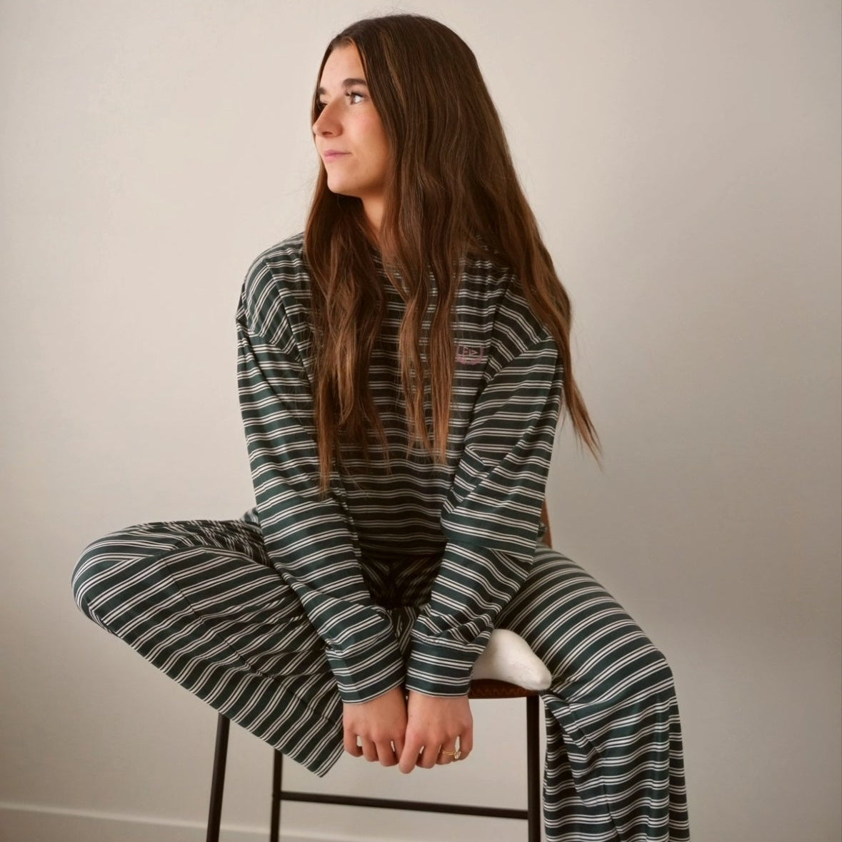 EG striped lounge set