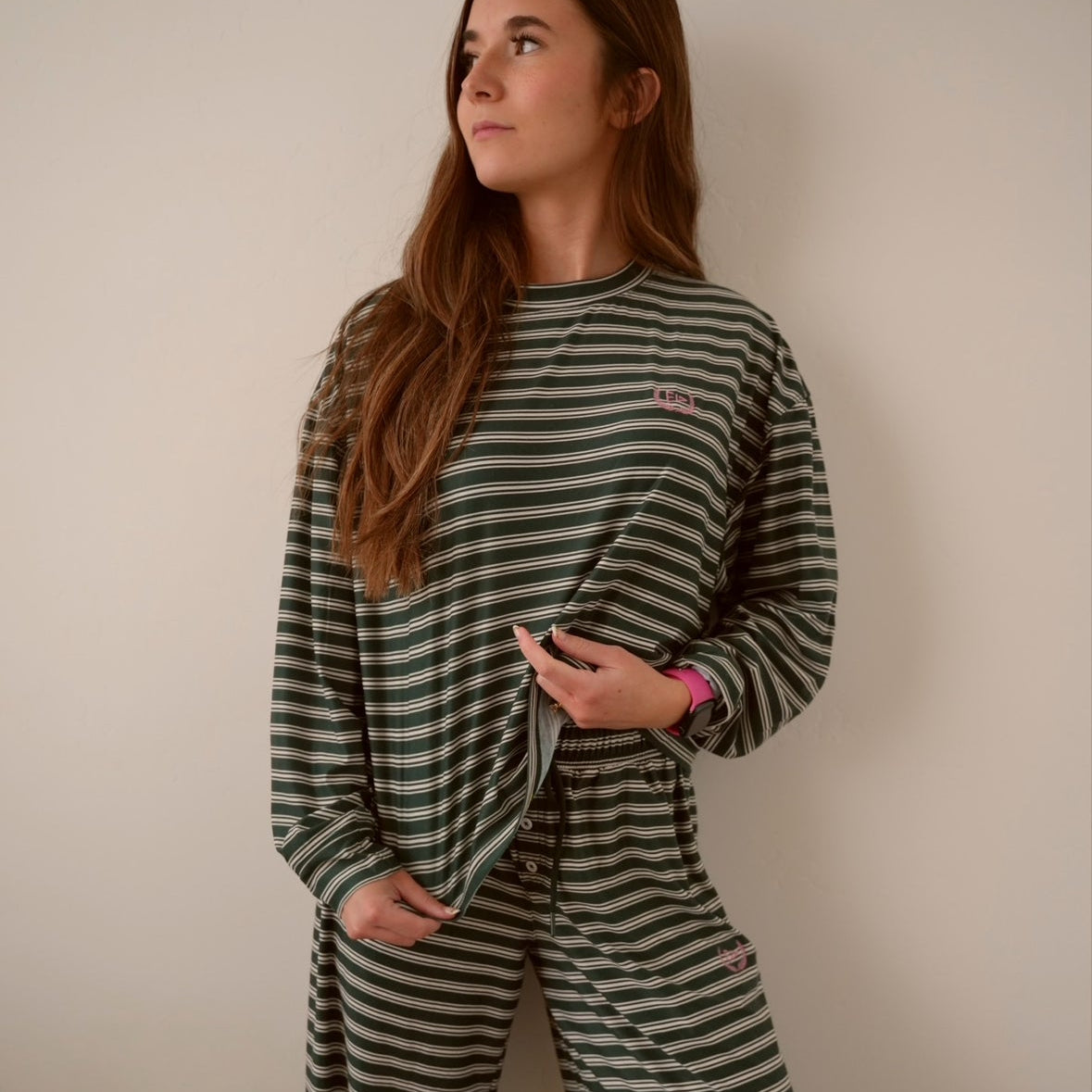 EG striped lounge set