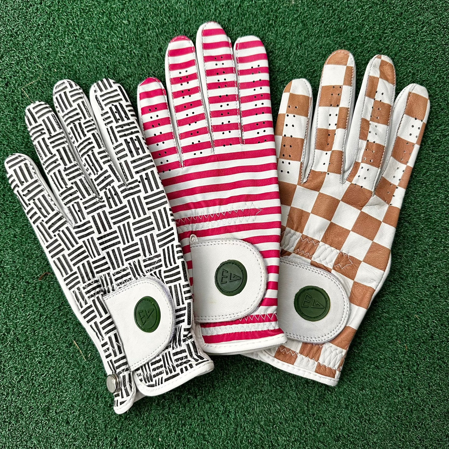 EG Womens leather golf glove