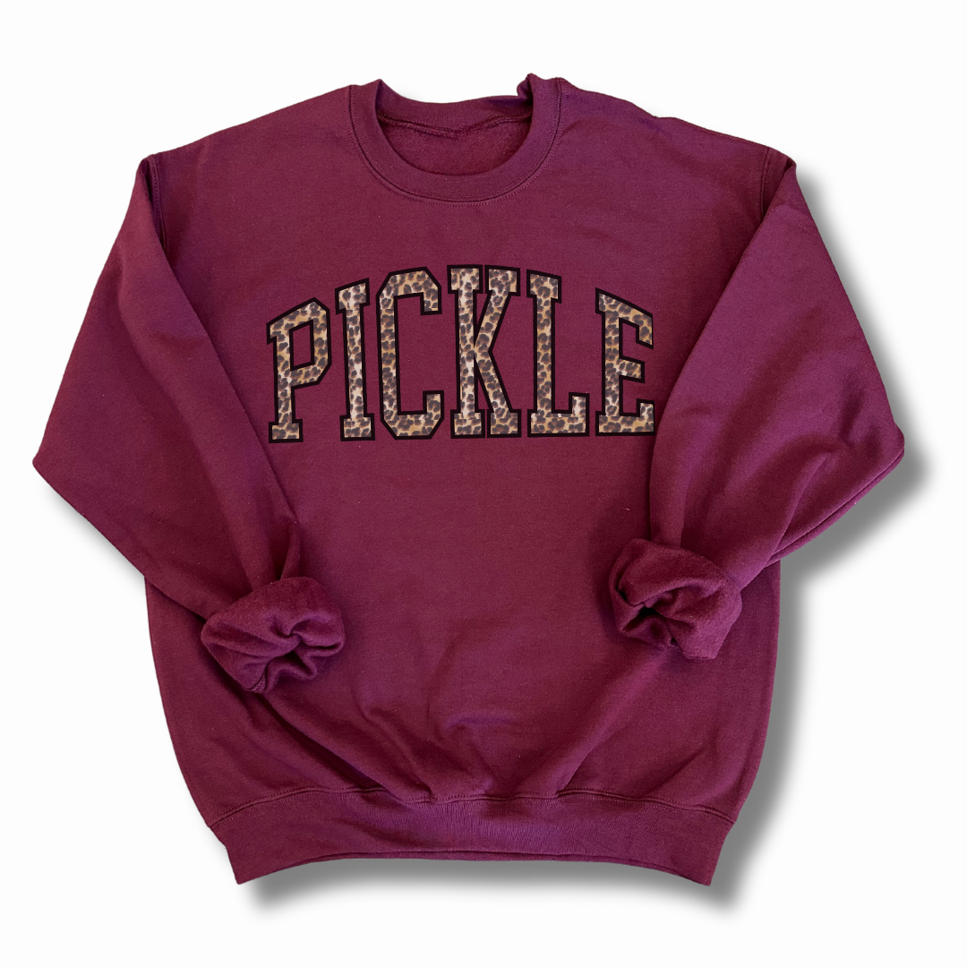 Cheetah PICKLE sweatshirt