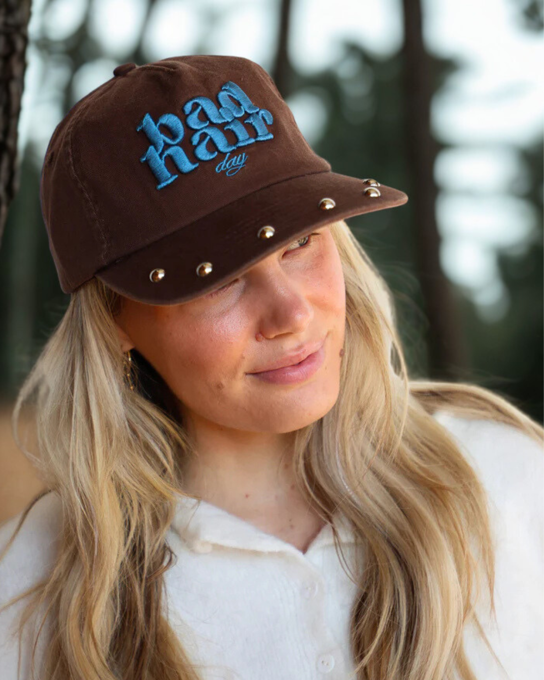 Studded Bad Hair Day hat