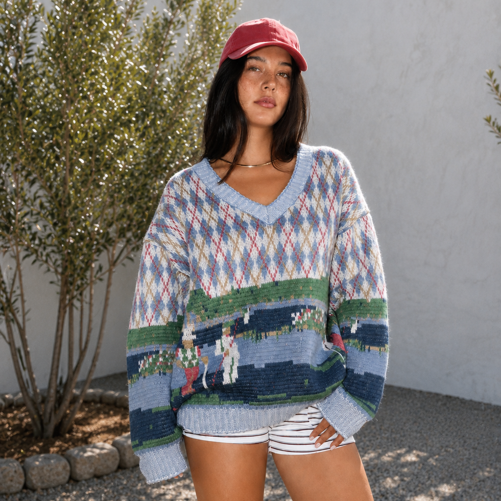 Not Your Grandpa’s golf sweater
