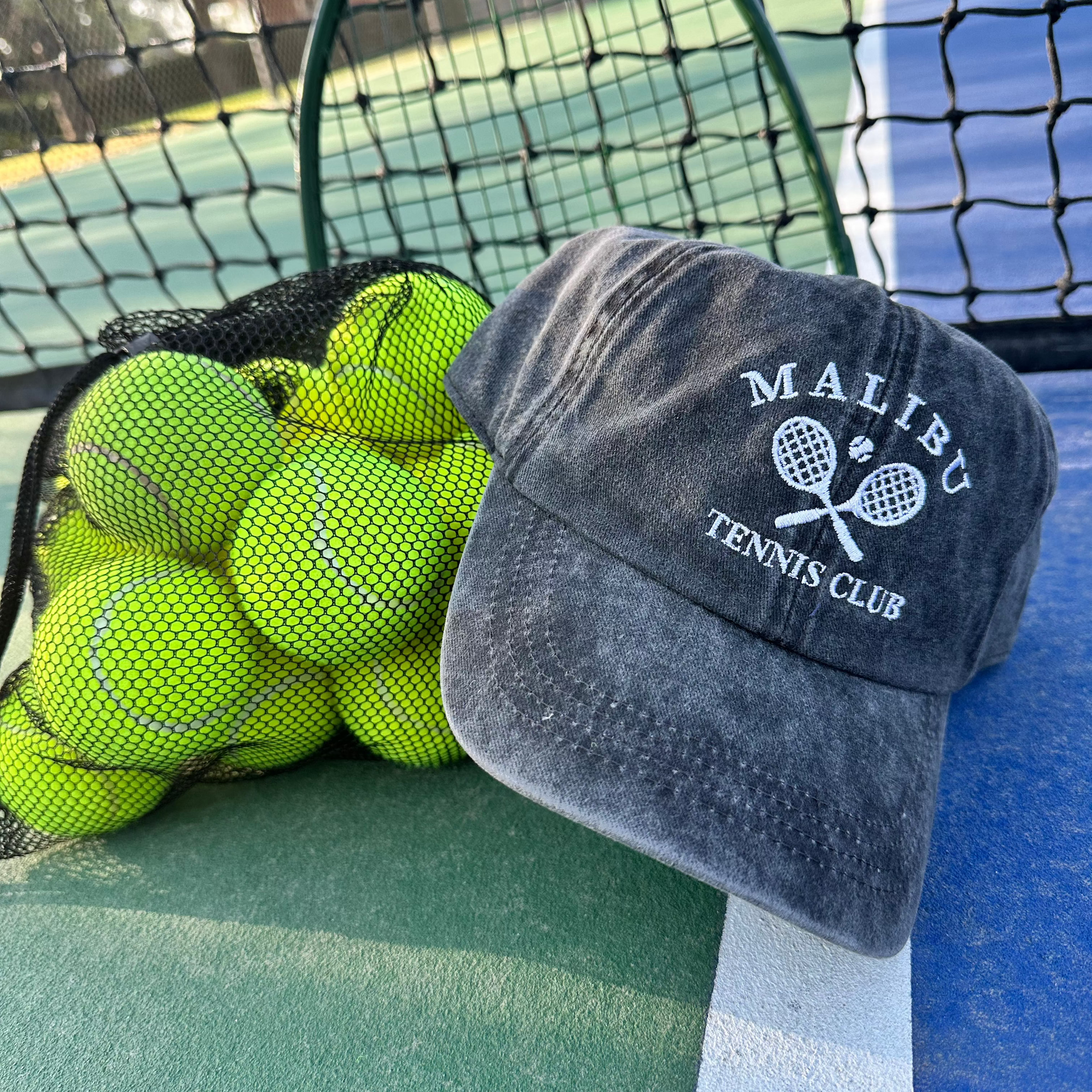 Malibu tennis club dad hat – Ever Green Athletic Wear display picture 2