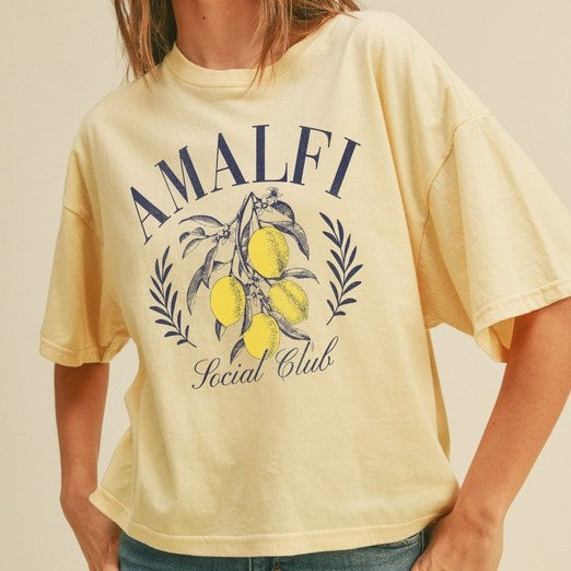 Amalfi Social Club tee