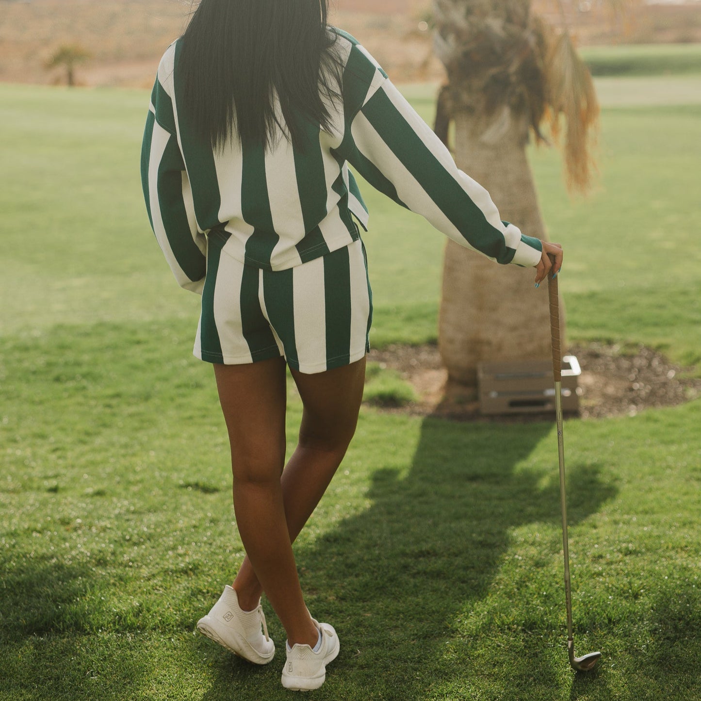 Striped Rugby set (green)