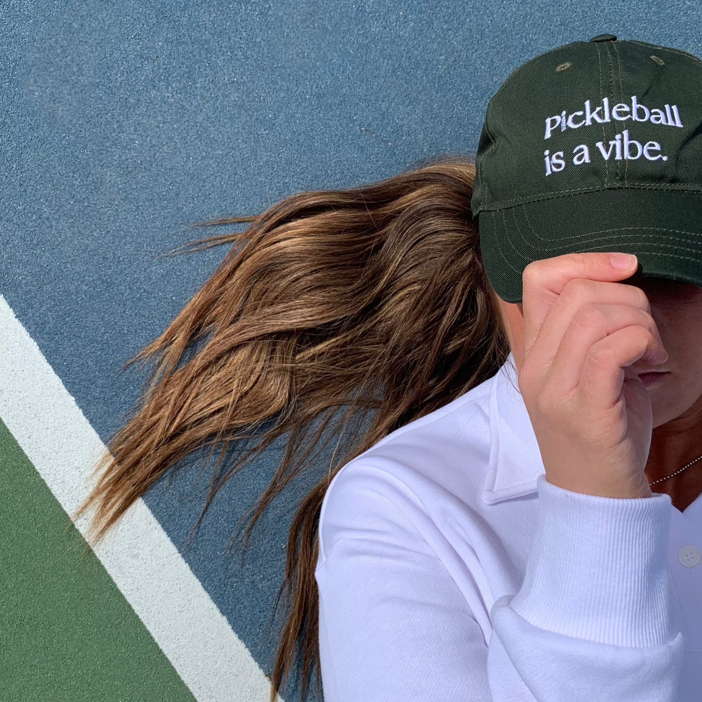 Pickleball is a vibe hat