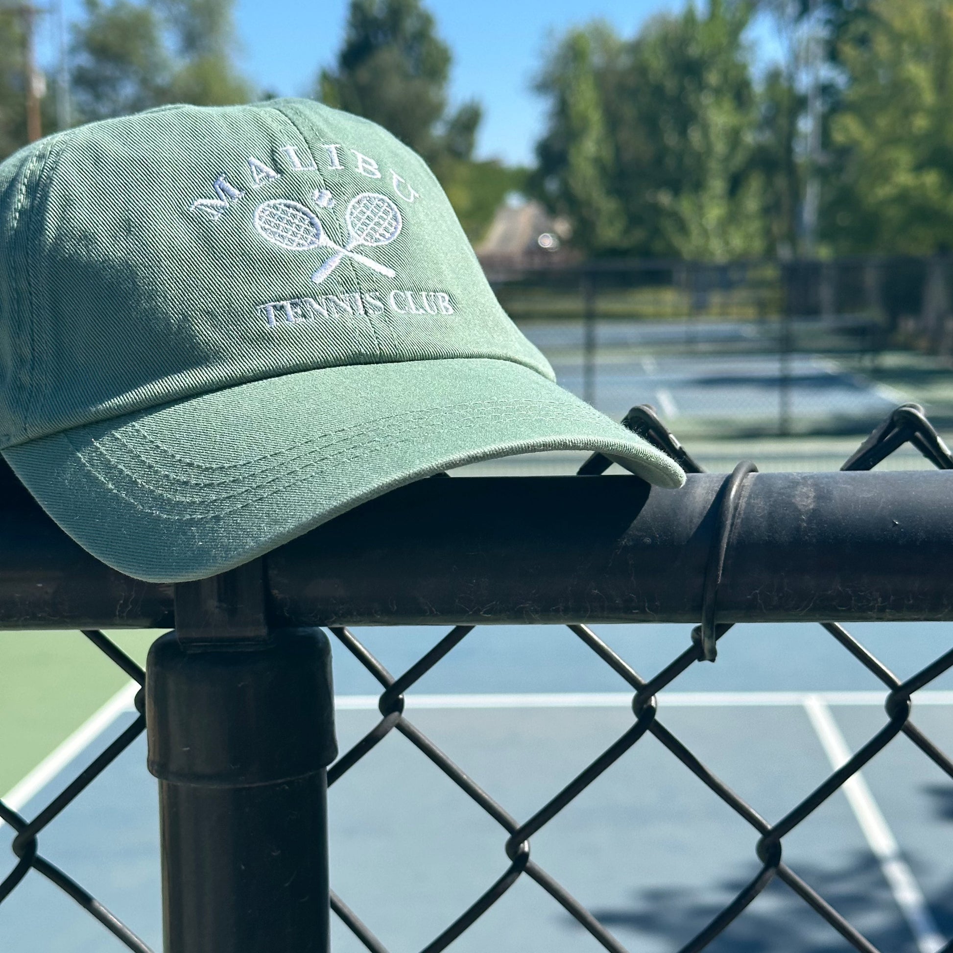 Malibu tennis club dad Green Wear Athletic hat – Ever