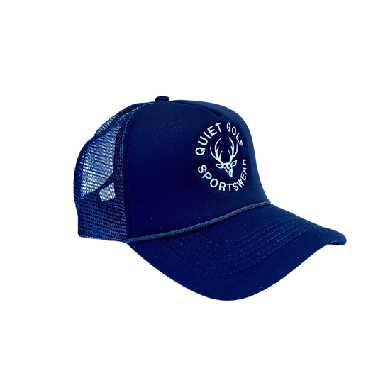 Quiet Golf Trucker Hat